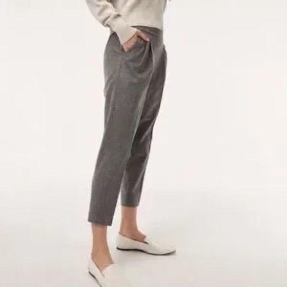 Aritzia Babaton CONAN PANT TERADO wool blend pants in Gray - Picture 2 of 9